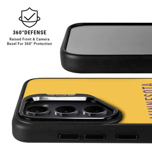 NFL Minnesota Vikings Yellow Performance Series Galaxy S24 Plus Kickstand Case